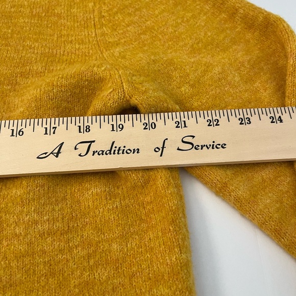 Scotch & Soda Men's Mustard Crewneck Sweater - Picture 8 of 14